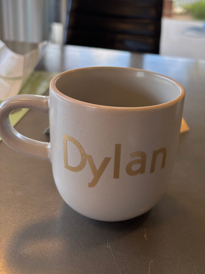 Personalised mug